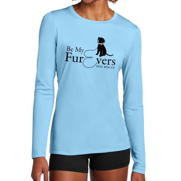 Sport-Tek Ladies Posi-UV Pro Long Sleeve - Printed Logo Thumbnail