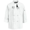 Eight Knot Button Chef Coat with Thermometer Pocket Thumbnail