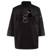 Black Knot Button Chef Coat Thumbnail